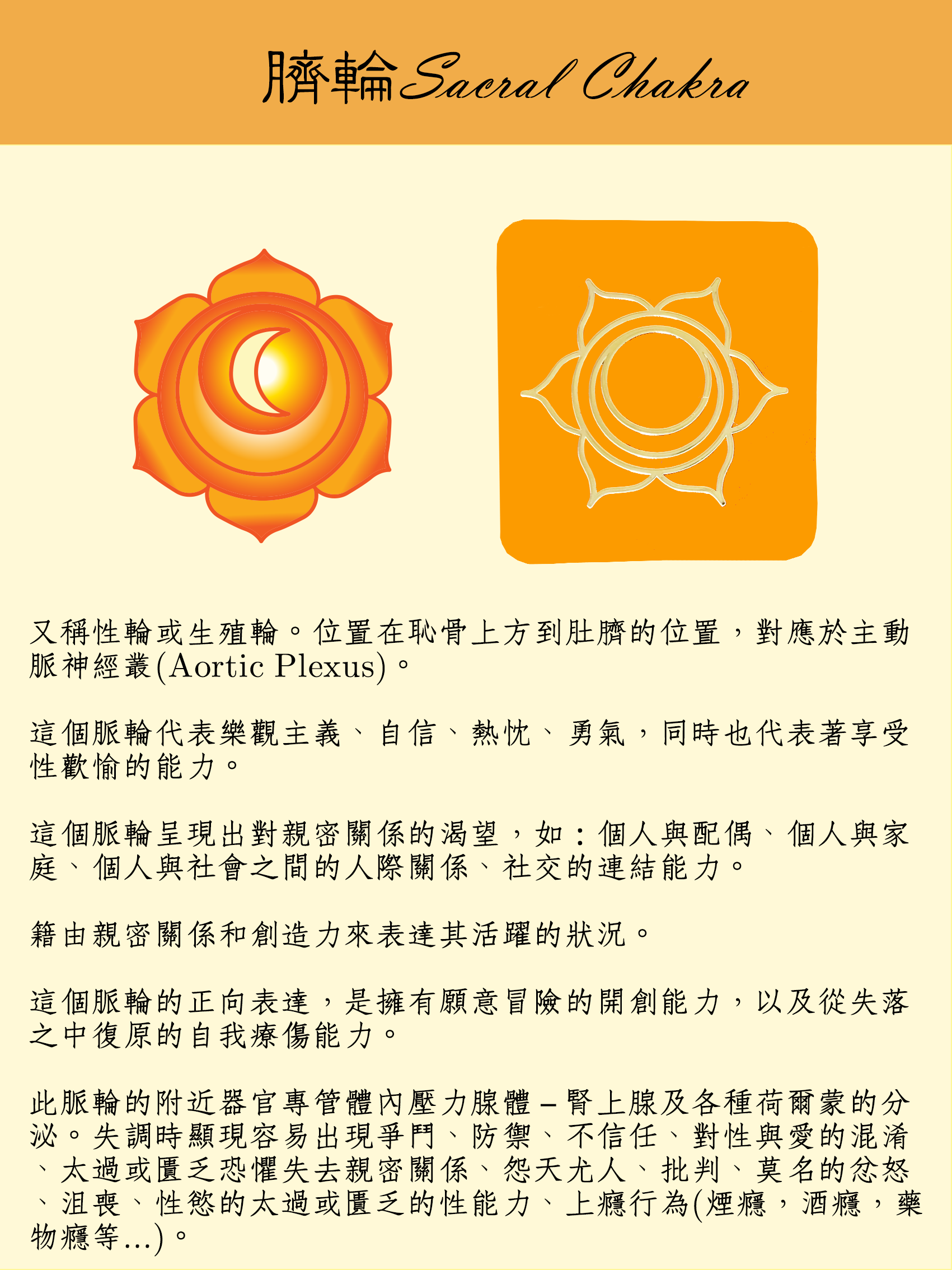 七輪光系列-臍輪