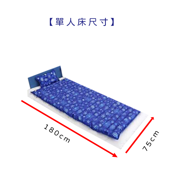 幸福枕床墊舒眠組(單人床)