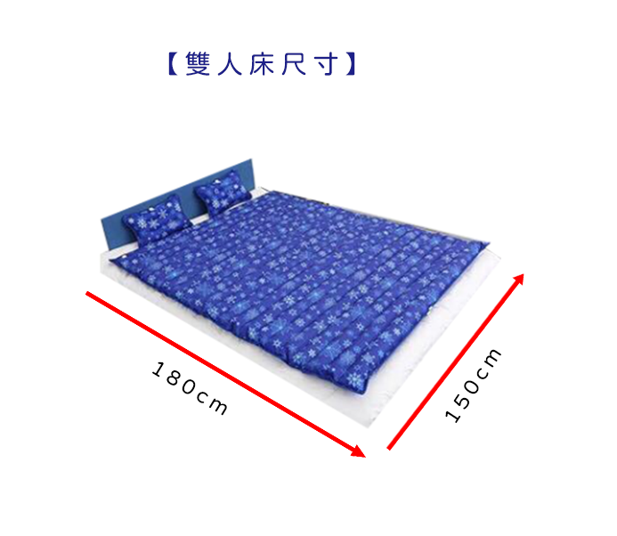 幸福枕床墊舒眠組(雙人床)